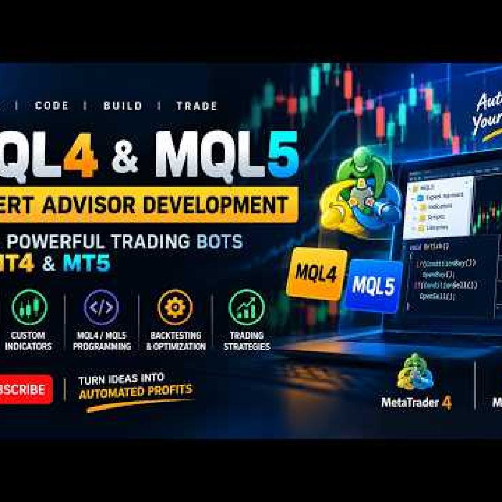 #MQL4 & #MQL5 #Trading #Bot #Tutorial | Build Powerful Expert Advisors for #MT4 & #MT5