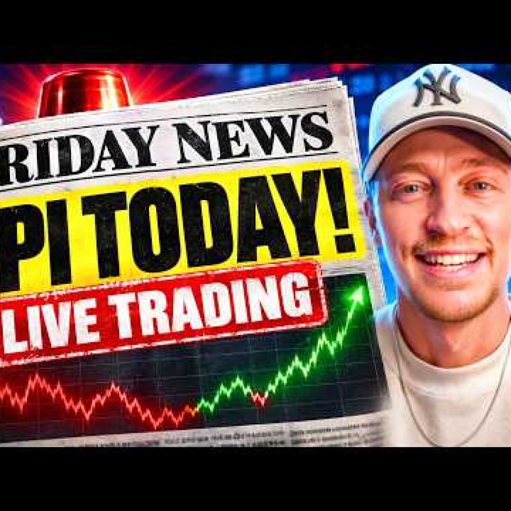 Live Trading Forex, Gold & NQ (XAUUSD & CPI News)