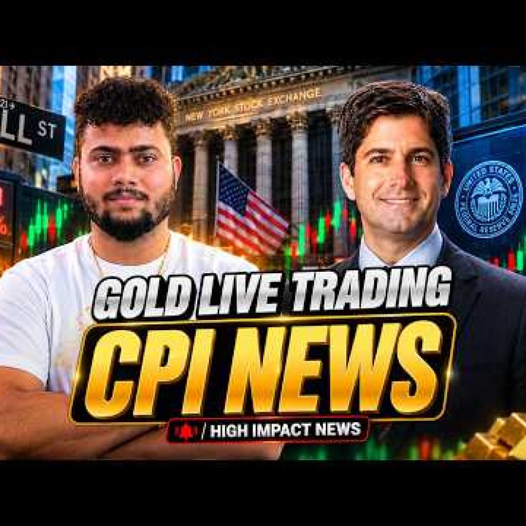 CPI LIVE XAUUSD TRADING | GOLD Live Trading | Bitcoin Live Trading #xauusd #forextrading#CPI
