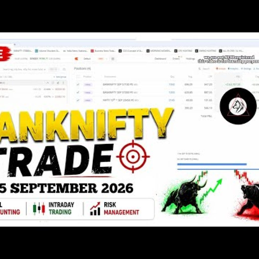 Banknifty SL HUNTING Trade | 15 SEP 2026