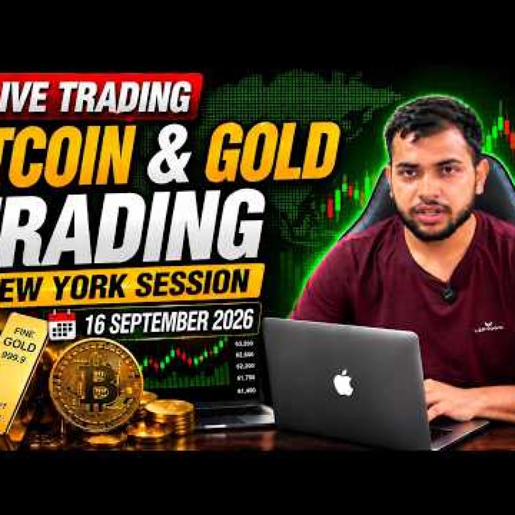 🔴 LIVE Bitcoin & Gold Trading | BTC/USD & XAU/USD Live Analysis | 16 Sep 2026