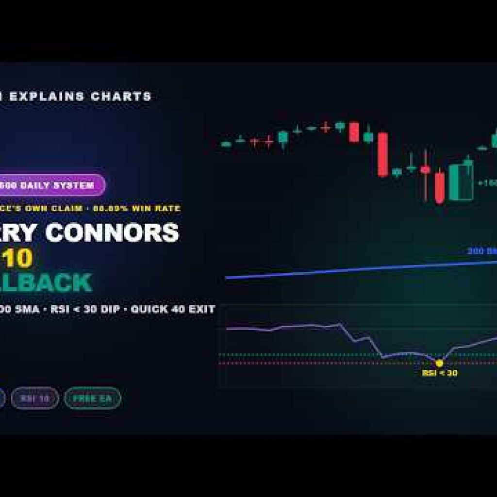 Larry Connors RSI 10 Pullback On S&P 500 Daily π―