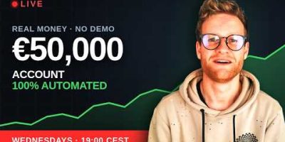 Algo Trading Live #4: My €50,000 Account, Real Money