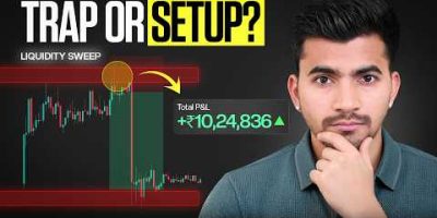 I Waited for This ONE Liquidity Sweep Pattern | 10 Lakh+