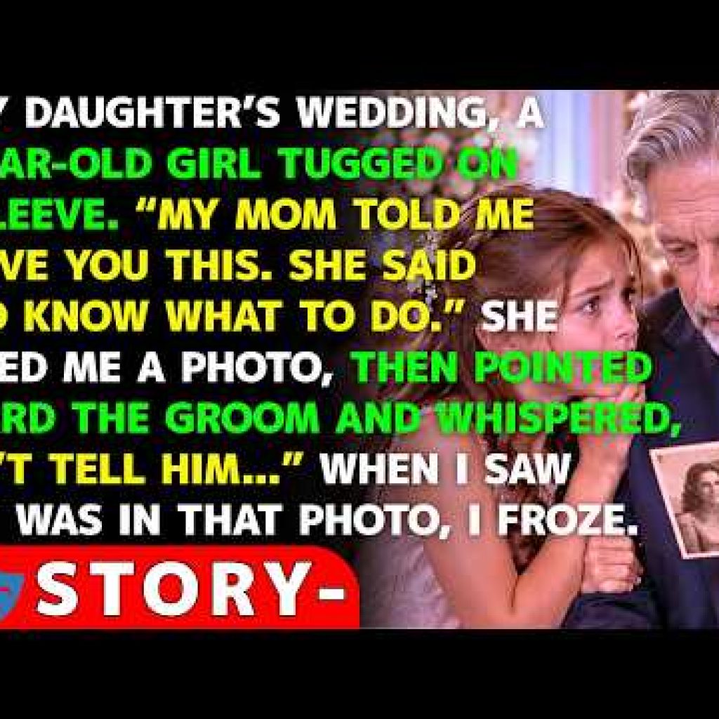 At My Daughter’s Wedding, A 10-Year-Old Girl Gave Me A Photo — Then Whispered, “Don’t Tell Him…”