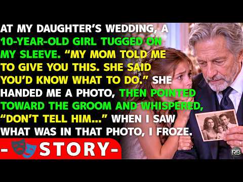 At My Daughterβs Wedding, A 10-Year-Old Girl Gave Me A Photo β Then Whispered, βDonβt Tell Him…β