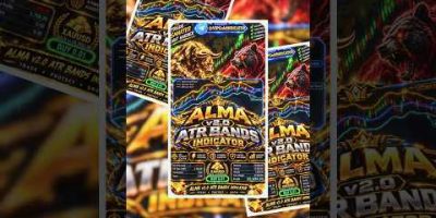 ALMA v2.0 ATR BANDS INDICATOR MT5 🚀 🤯 | FREE Forex Trading System + Setup