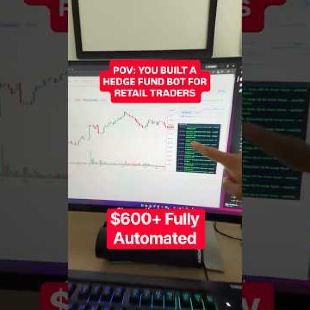 What if algorithmic trading actually ran itself?