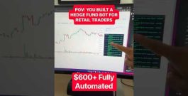 What if algorithmic trading actually ran itself?