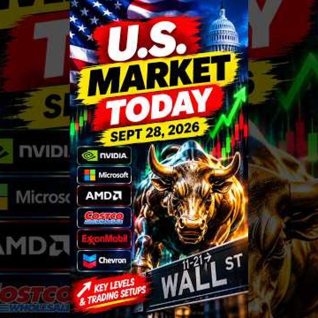 US Market Today 🔥 6 Stocks to Watch! NVDA, AMD & MU | Entry & Targets