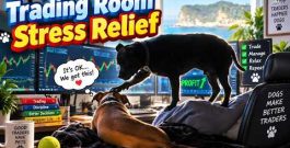 Bull and Bear Markets can be stressful, but dog dramas can relieve stress. 2 minutes of fun.