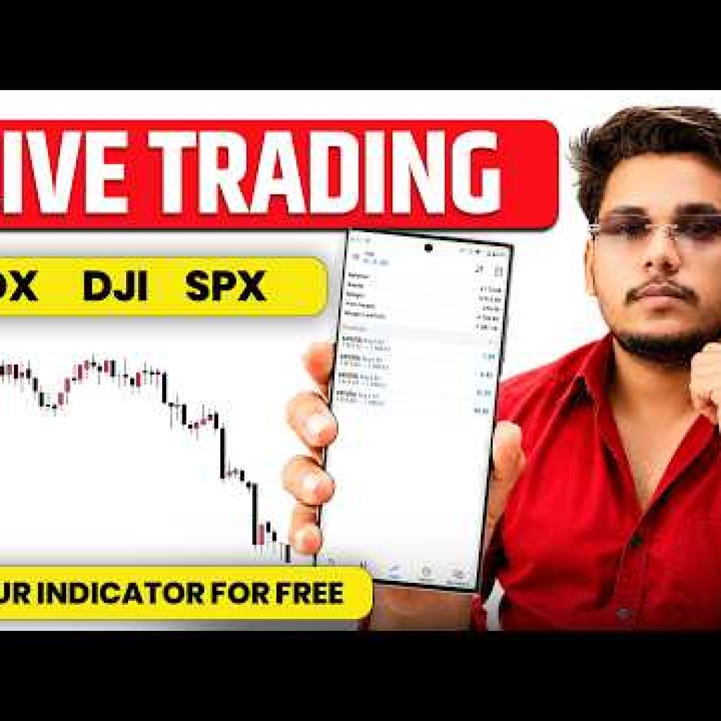 Live Trading – US30, NASDAQ, SPX, XAUUSD
