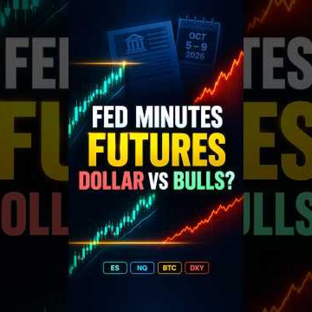 FED MINUTES WEEK: Can ES, NQ & BTC Ignore the RISING DOLLAR? 🚨 #tradingshorts