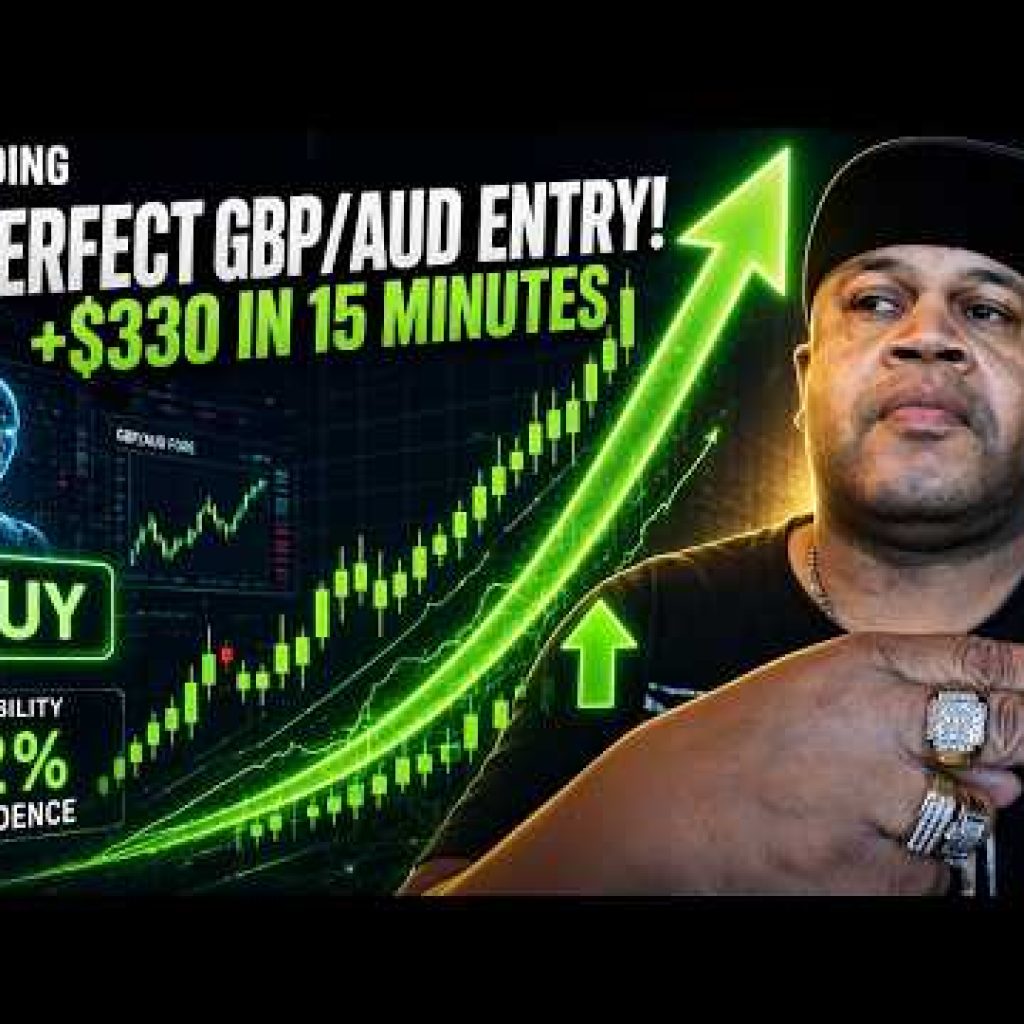 WATCH: My FREE Quant Bot Spotted a PERFECT GBP/AUD Entry (15-Minute Trade) For A $330 Win