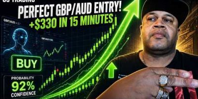 WATCH: My FREE Quant Bot Spotted a PERFECT GBP/AUD Entry (15-Minute Trade) For A $330 Win