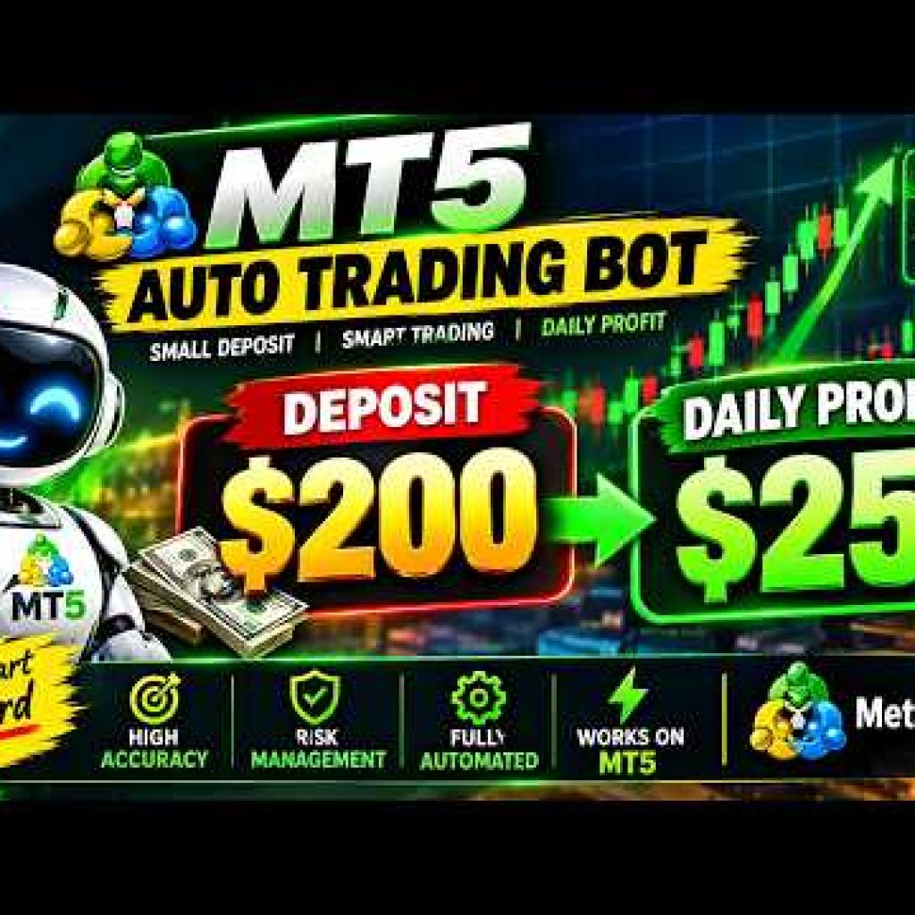 MT5 Auto Trading Bot | Best MetaTrader 5 Auto Trading Bot for Automated Trading