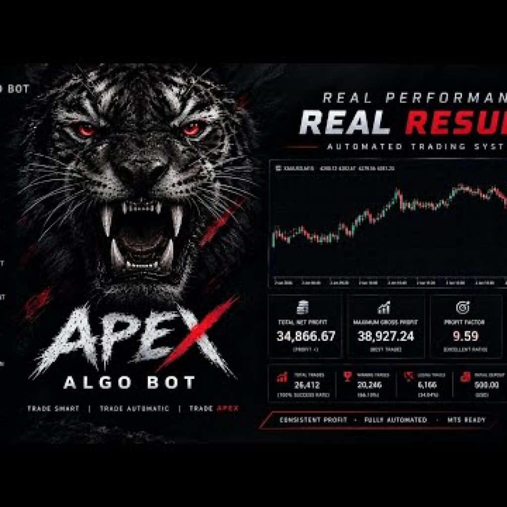 Apex Algo Bot MT5 Backtest | $500 → $35,366 Profit Test ⚡⚡ #algobot #aitrading