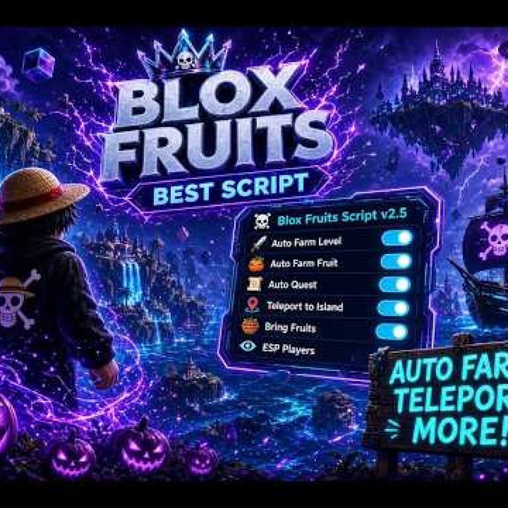 [🔥] Blox Fruits Script (NO KEY) — Auto Farm, Fast Attack, Sea Event & More! #roblox #robloxshorts