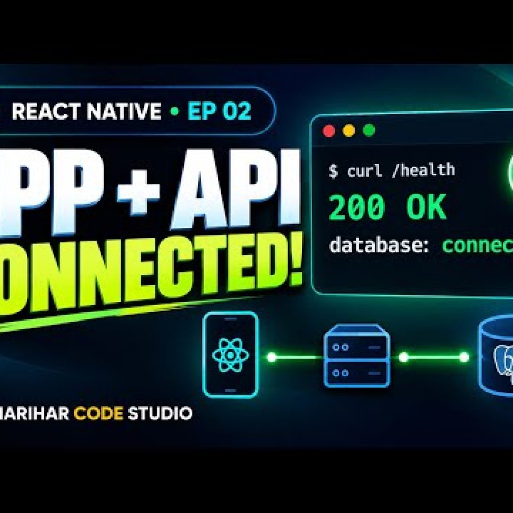 React Native Offline-First: Node.js + PostgreSQL API Setup (Hinglish) | PlanIt Ep 02