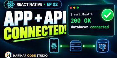 React Native Offline-First: Node.js + PostgreSQL API Setup (Hinglish) | PlanIt Ep 02