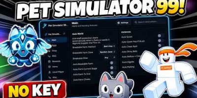 KEYLESS 🎲 Pet Simulator 99 Script 2026 – Auto Farm, Auto Tap, Infinite Pet Speed + NEW Event OP