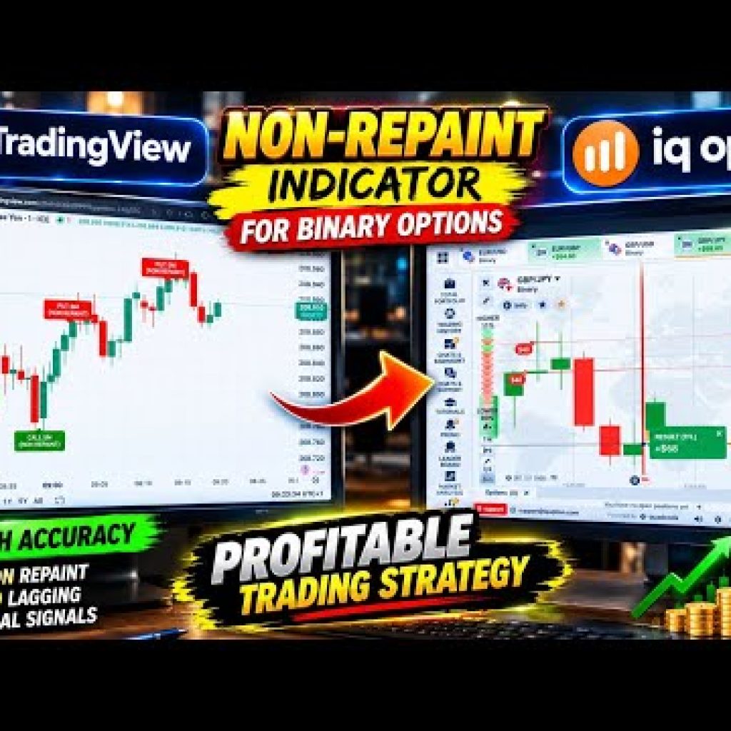 🔥 TradingView Non-Repaint Indicator for Binary Options | 5-Minute Trading 📈