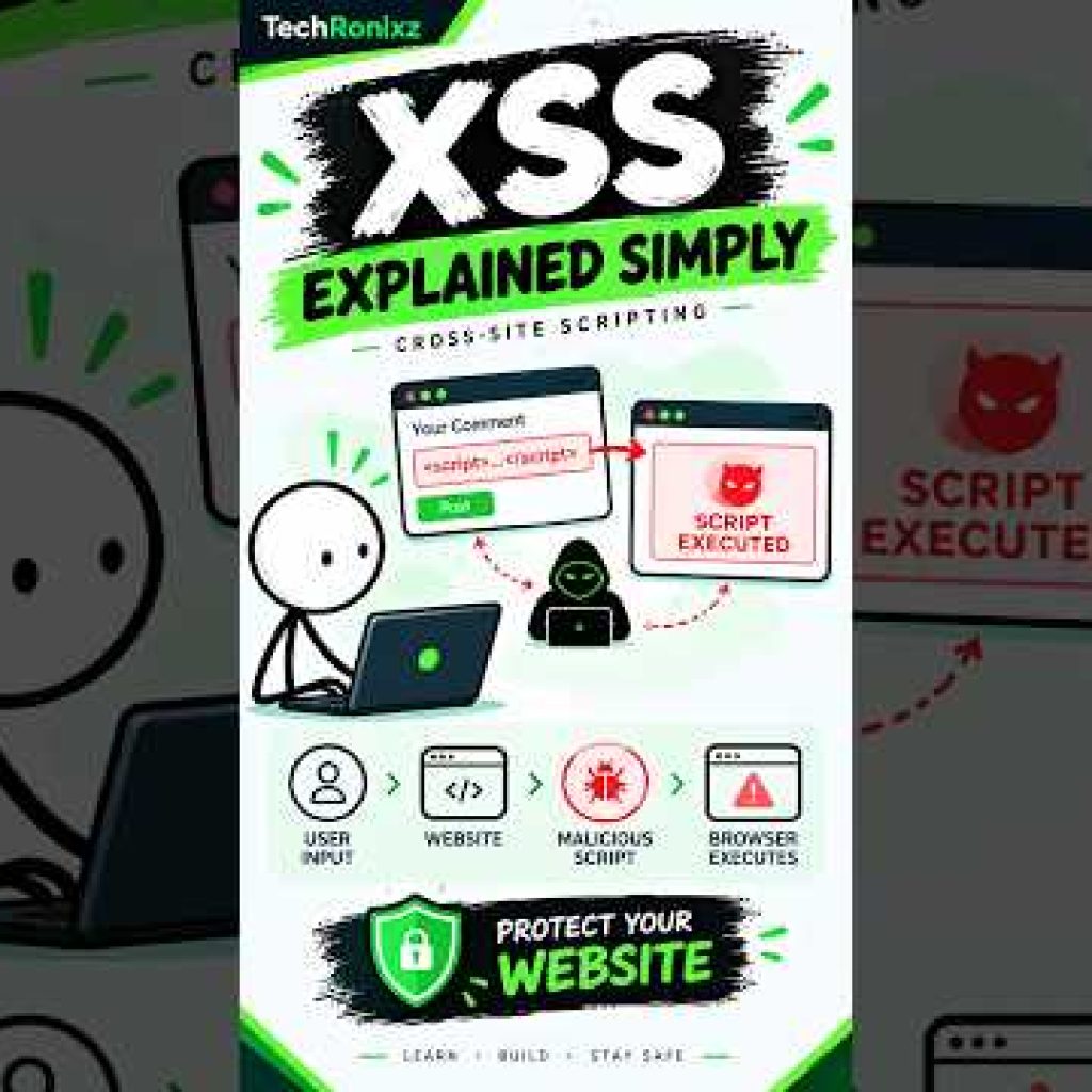 XSS Explained Simply — Cross-Site Scripting