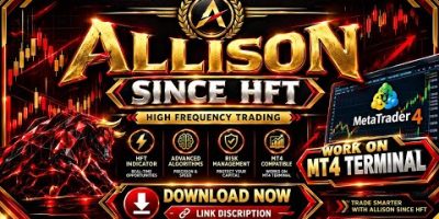 ALLISON SINCE HFT . NOW AVAILABLE ON MT4 TERMINAL DOWNLOAD NOW LINK DISCRIPTION  ULTIMATE PROFITE