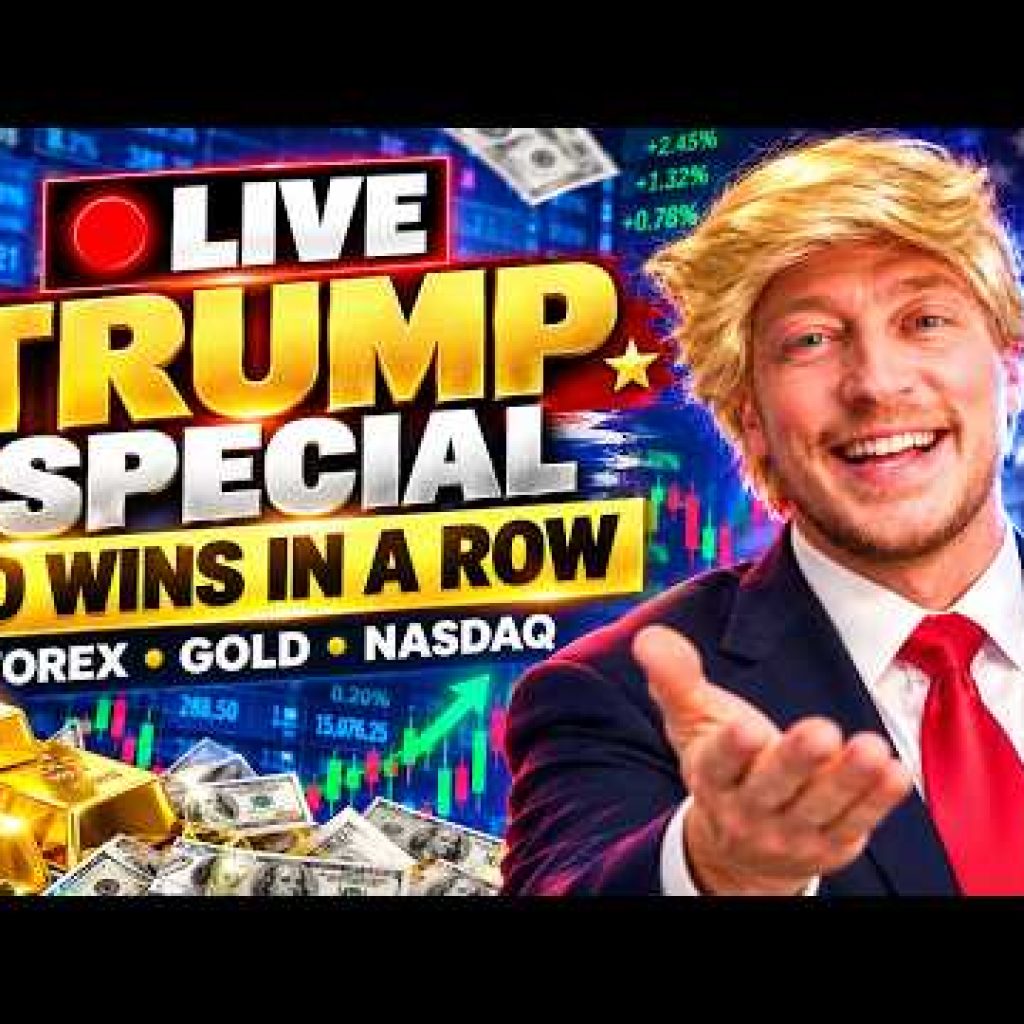 Live Trading Forex, Gold & NQ (XAUUSD Trump SPECIAL!!)