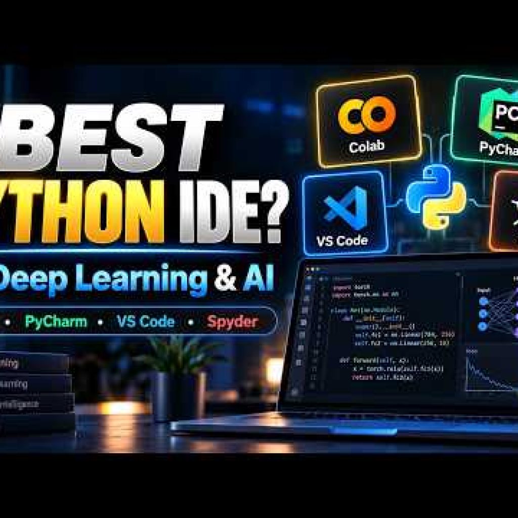 Setup Python for Deep Learning & AI | IDE Comparison (Colab, PyCharm, VSCode, Spyder)