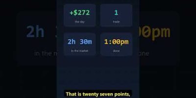 My trading bot made $272 today and stopped by 1pm
