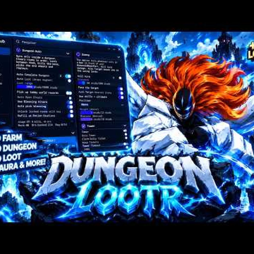 Dungeon Lootr Script Updated — Auto Farm, Auto Dungeon, Auto Loot, Kill Aura & More!