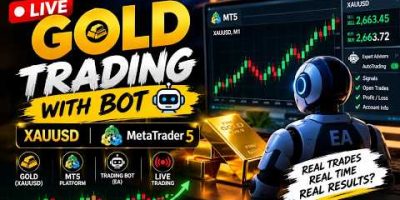 GOLD LIVE TRADING WITH ALGO ! BOT TRADING LIVE ! XAUUSD BOT LIVE TRADING