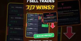 My AI Said DOWN… So I Sold 7 Times on Quotex 📉 #Quotex #Shorts #TradingSignals