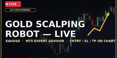 🔴 LIVE: Automated Gold (XAUUSD) Scalping Bot — Watch Every Trade in Real Time