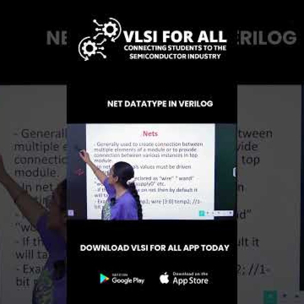 Learn VERILOG in Hindi: Nets in Verilog with Examples | Best VLSI Courses – Download VLSI FOR ALL