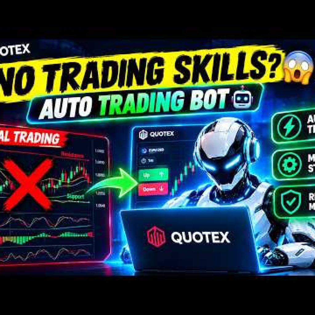 Trading Without Technical Analysis? 🤯 Meet Quotex Auto Trading Bot | See the Results!