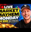 Live Trading Forex, Gold & NQ (XAUUSD Market Mayhem Monday!)