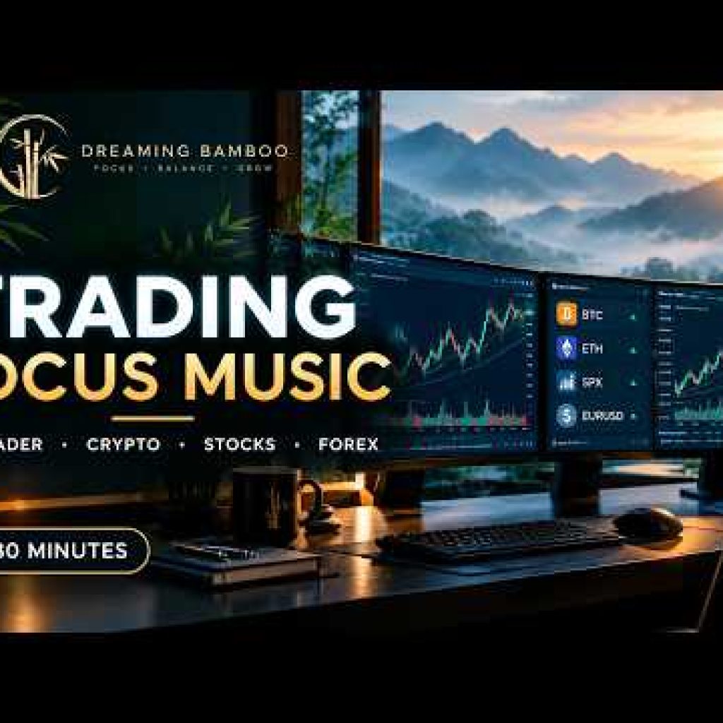 Trading Focus Music for Day Traders 🎧 Crypto, Stock Market & Forex | 30 Minutes
