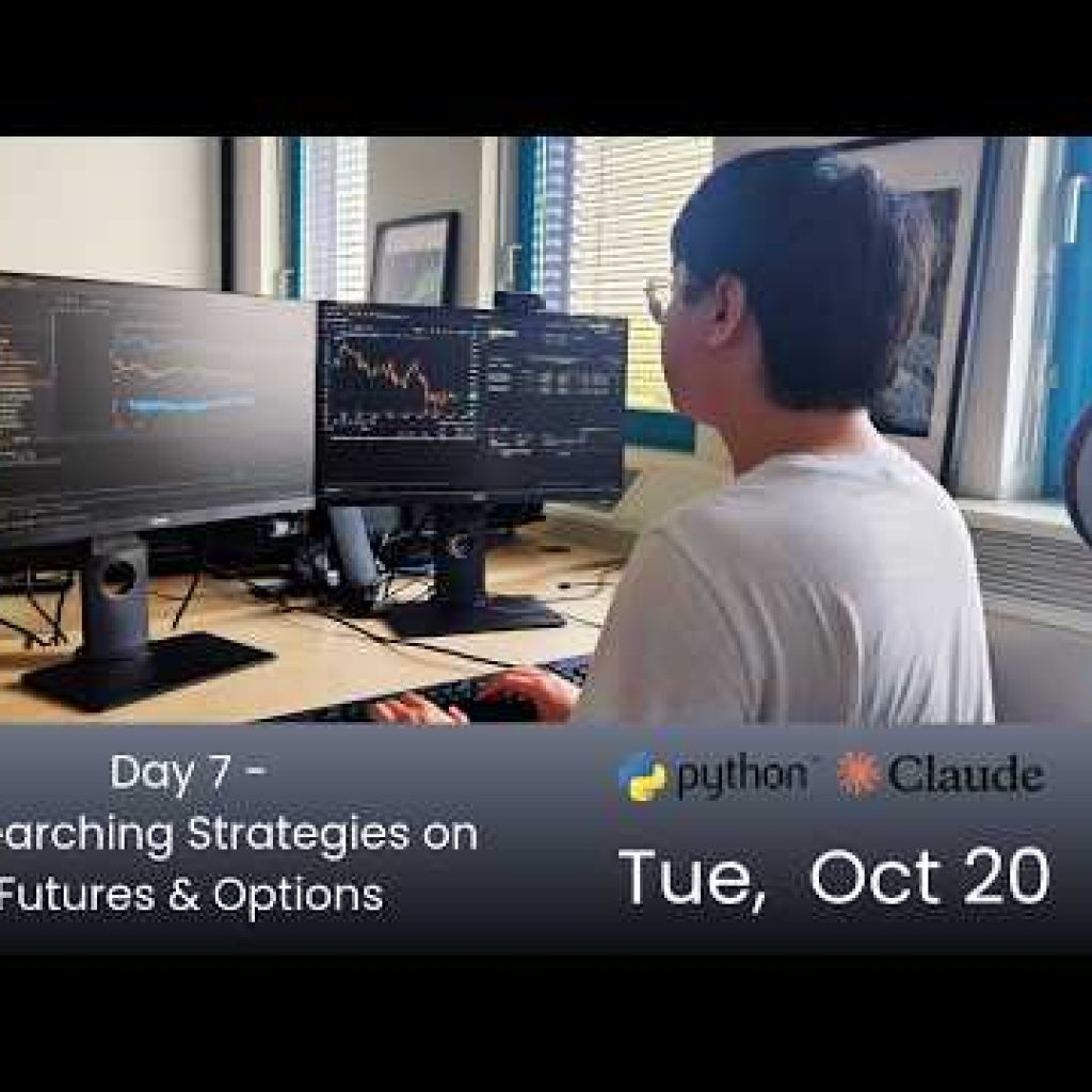 Live Algorithmic Trading with Claude – Day 7: Arbitrage on Futures & Options