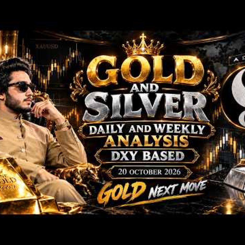 ICT & SMC Daily & Weekly Analysis & prediction Gold (XAUUSD) & Silver (XAGUSD) 20 Oct 2026