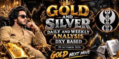 ICT & SMC Daily & Weekly Analysis & prediction Gold (XAUUSD) & Silver (XAGUSD) 20 Oct 2026