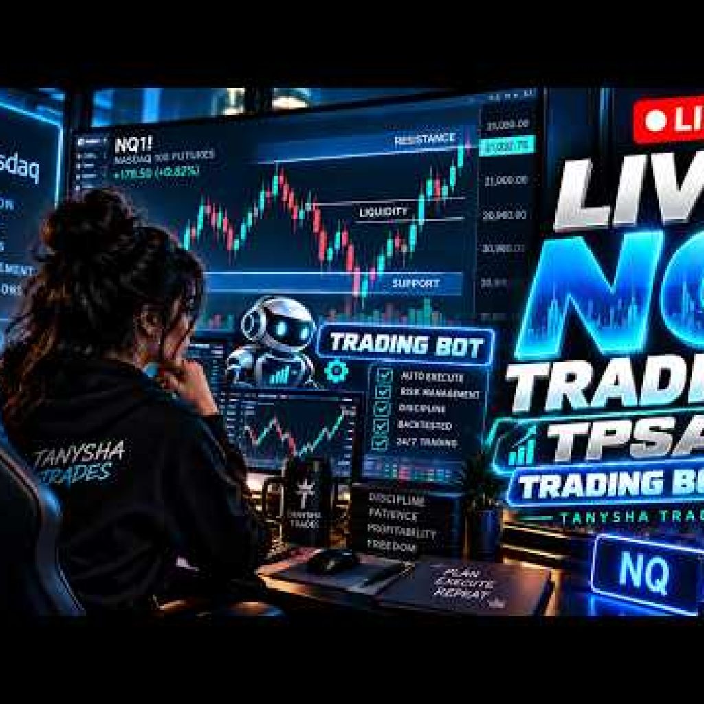 Tanysha Trades – Live – NQ Automatic BOT Trading – Oct 20th 2026 – Overnight Session