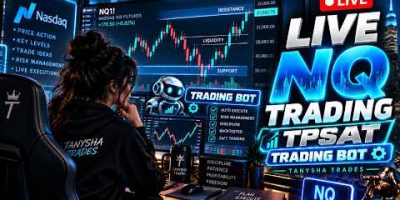 Tanysha Trades – Live – NQ Automatic BOT Trading – Oct 20th 2026 – Overnight Session