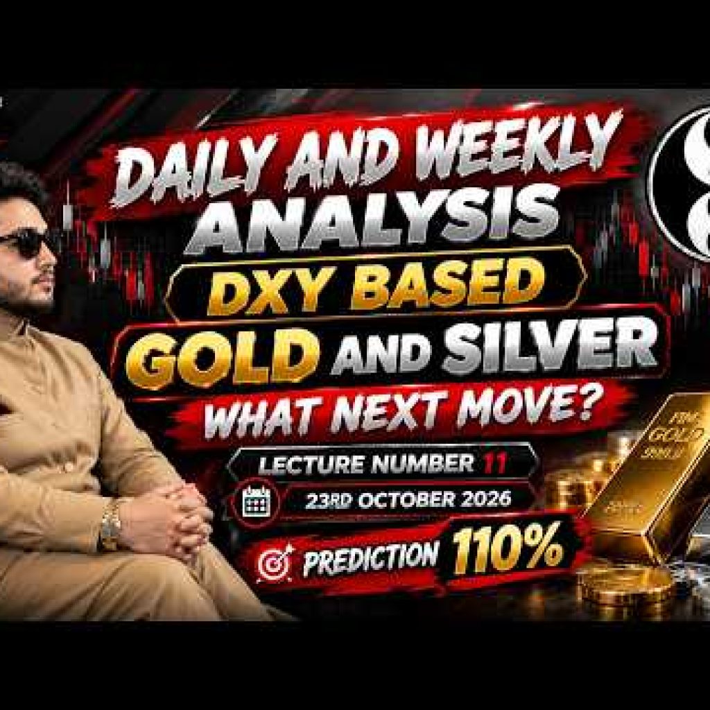 ICT & SMC Daily & Weekly Analysis & prediction Gold (XAUUSD) & Silver (XAGUSD) 23rd Oct 2026