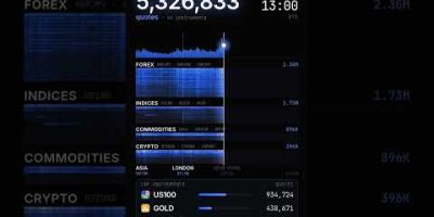 24 hours of market data in 20 seconds | Feed diary 20 Oct 2026 #shorts