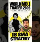 World No. 1 Trader Ki 18 SMA Strategy! 😱📈