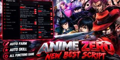 *NEW* Anime Zero Script β Auto Farm, Auto Skills, Auto Join, Auto Retry & More! (PC/MOBILE)