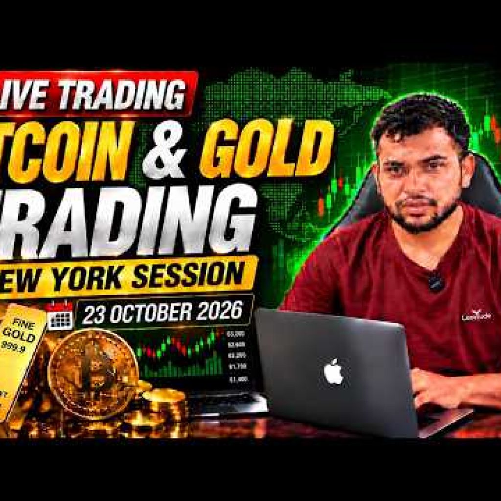 🔴 Bitcoin & Gold LIVE Trading | Forex & Real-Time Market Analysis | 23 oct 2026
